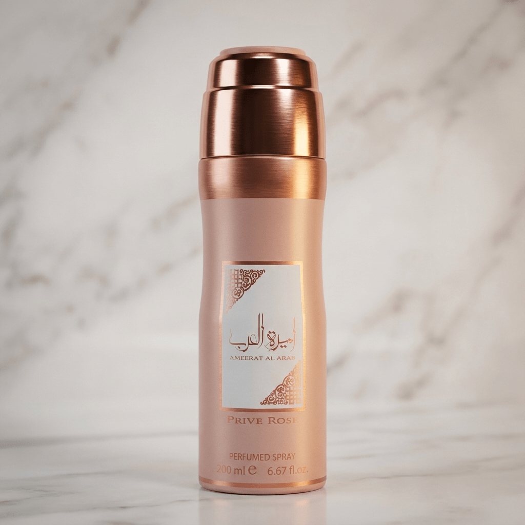 Body Spray Ameerat Al Arab Prive Rose Asdaaf 200ml