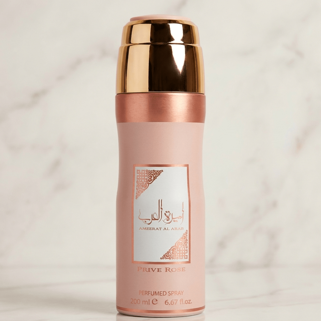 Body Spray Ameerat Al Arab Prive Rose Asdaaf 200ml
